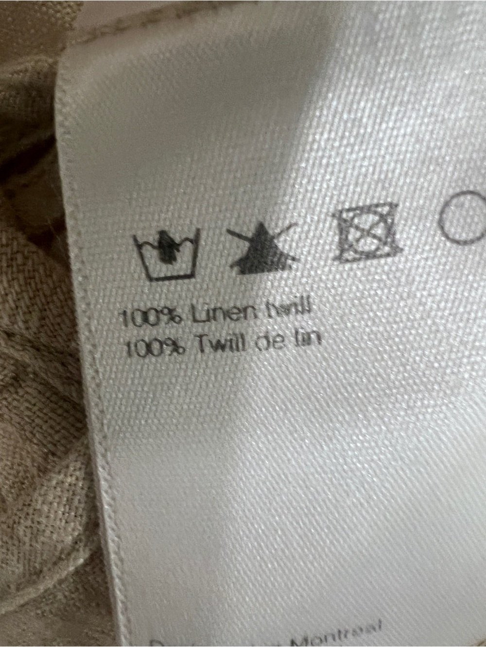 NAIF Beige Linen Blazer - Picture 3 of 5